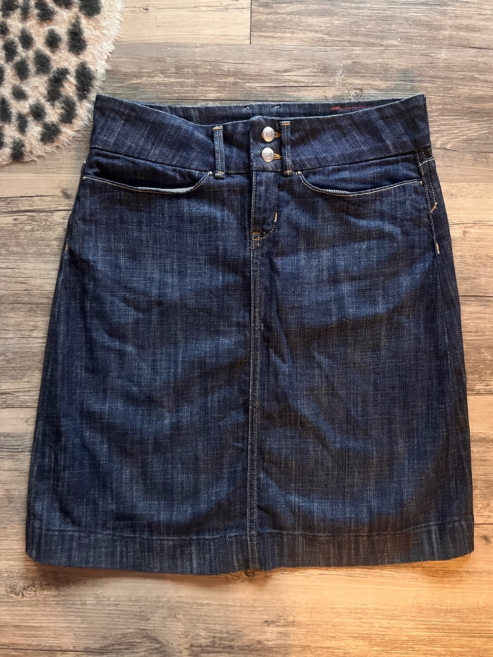 Banana republic denim skirt
